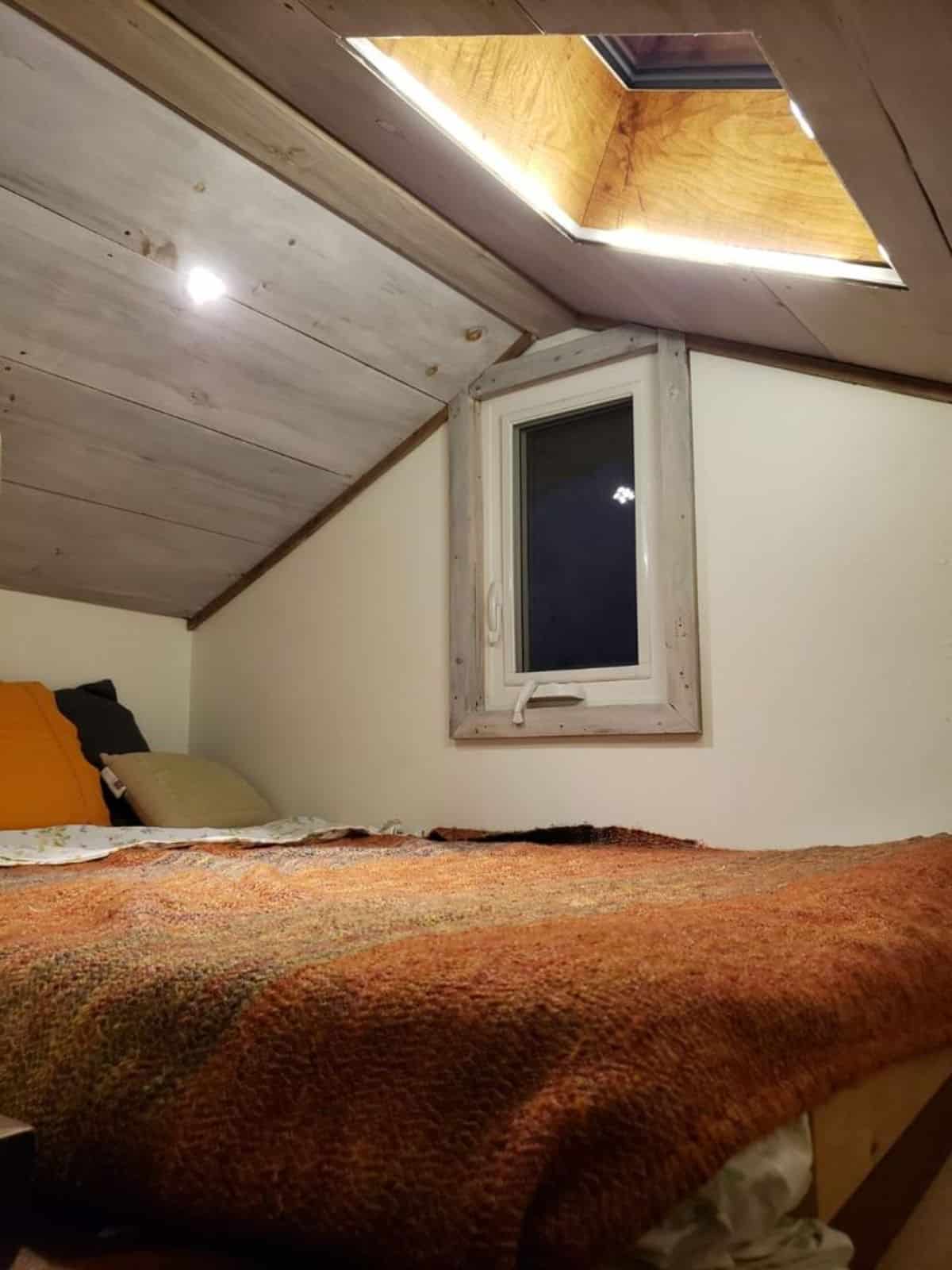loft 2 also has a comfortable mattress and skylight to stargaze at night makes it very romantic