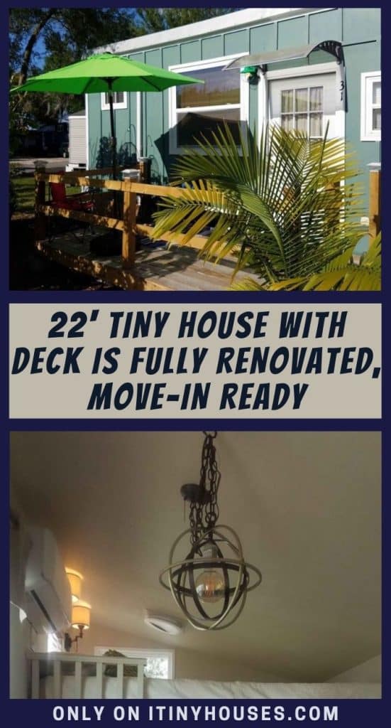 22' Tiny House with Deck is Fully Renovated, Move-In Ready PIN (1)
