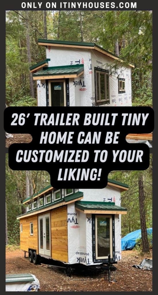 26' Trailer Built Tiny Home Can Be Customized to Your Liking! PIN (2)