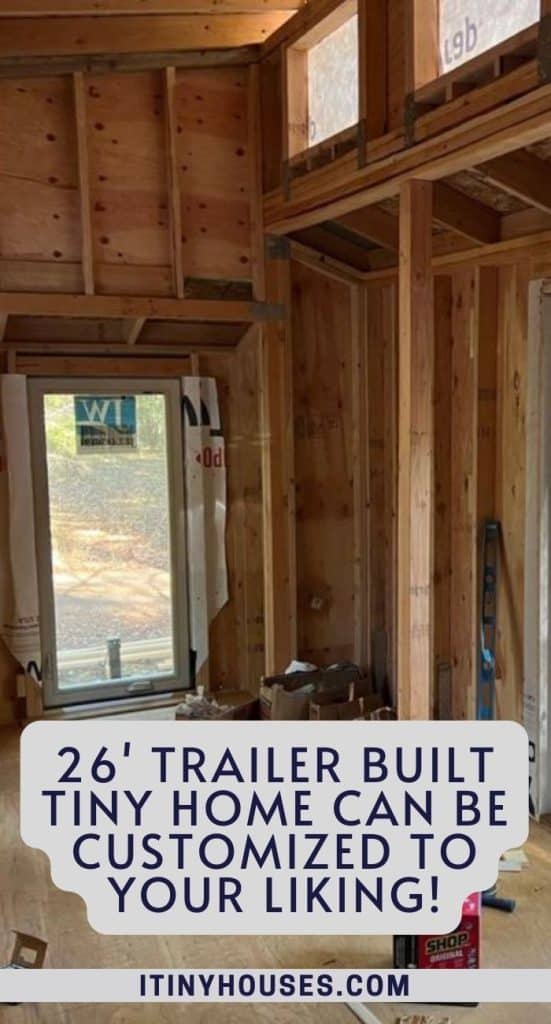 26' Trailer Built Tiny Home Can Be Customized to Your Liking! PIN (3)