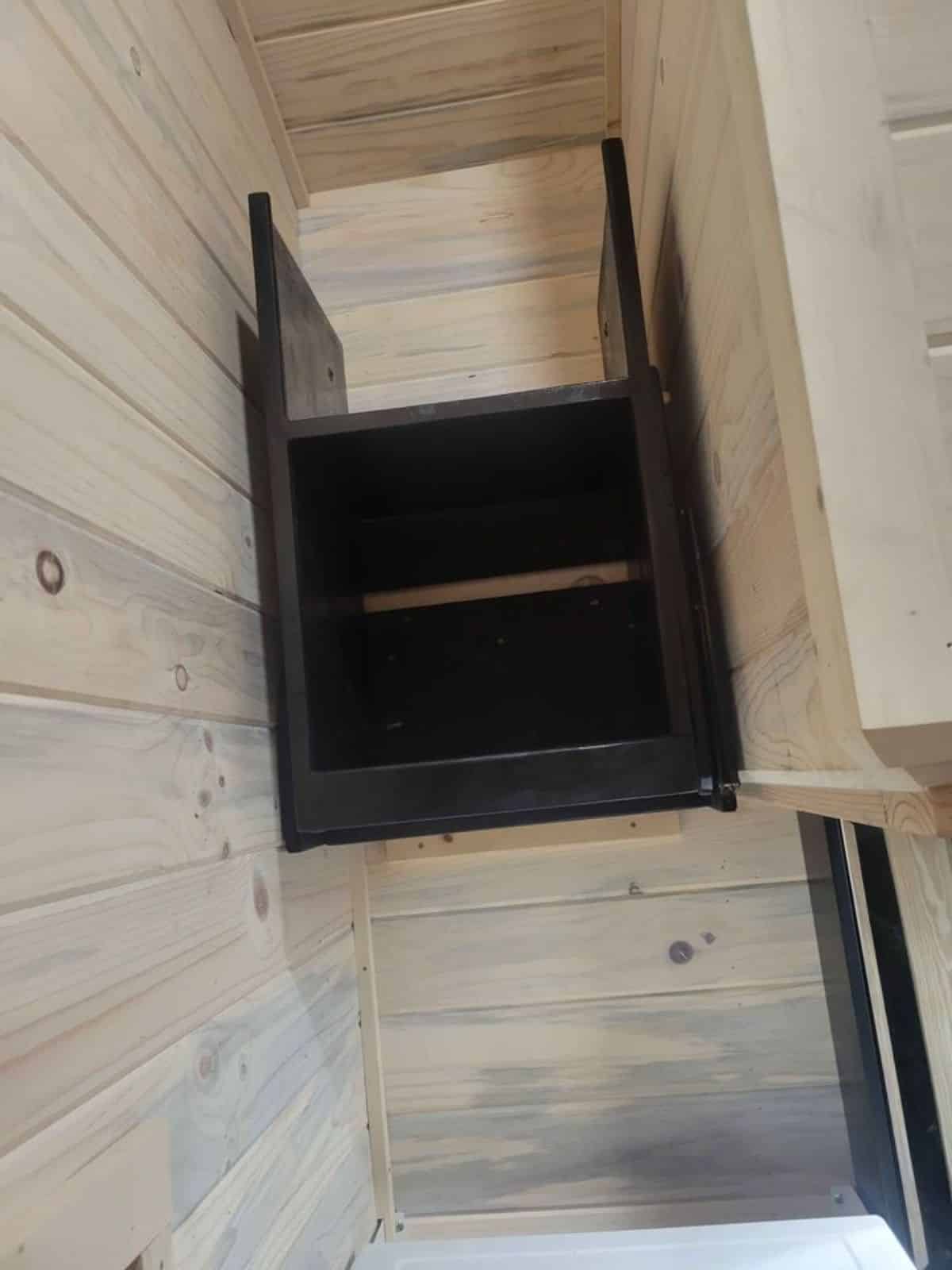 storage space of modern tiny house
