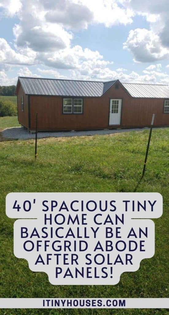 40' Spacious Tiny Home Can Basically Be an Offgrid Abode After Solar Panels! PIN (3)