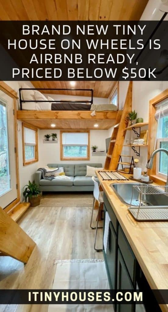 Brand New Tiny House on Wheels is Airbnb Ready, Priced Below $50k PIN (3)