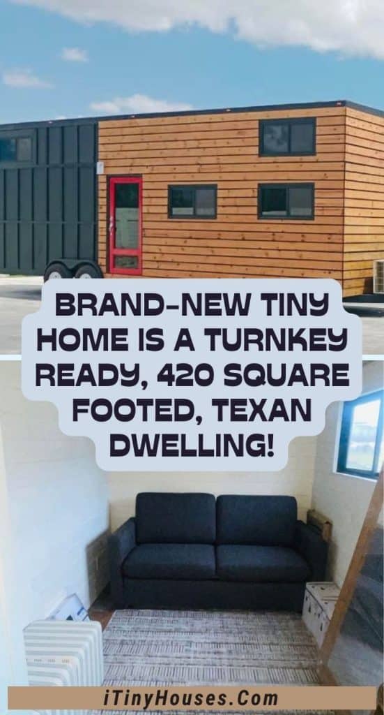 Brand-new Tiny Home Is a Turnkey Ready, 420 Square Footed, Texan Dwelling! PIN (1)