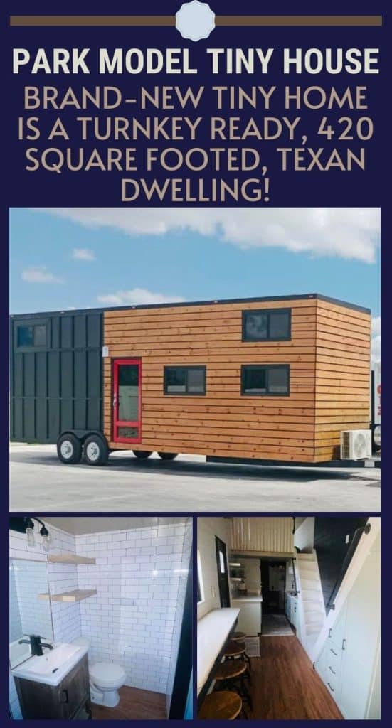 Brand-new Tiny Home Is a Turnkey Ready, 420 Square Footed, Texan Dwelling! PIN (2)
