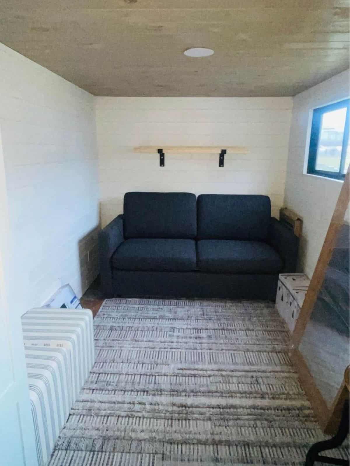 living area of tiny house