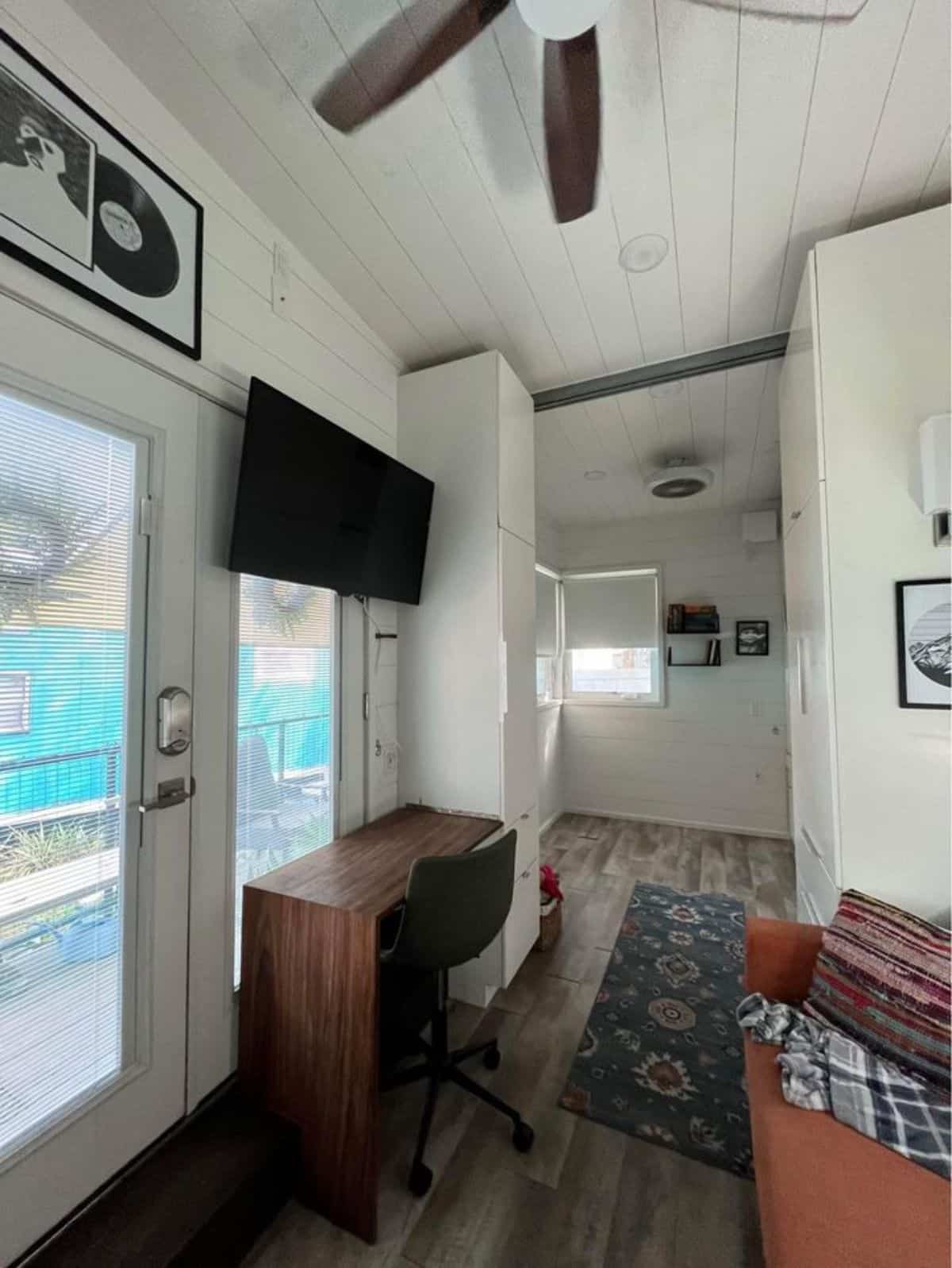 interiors of fully furnished tiny home