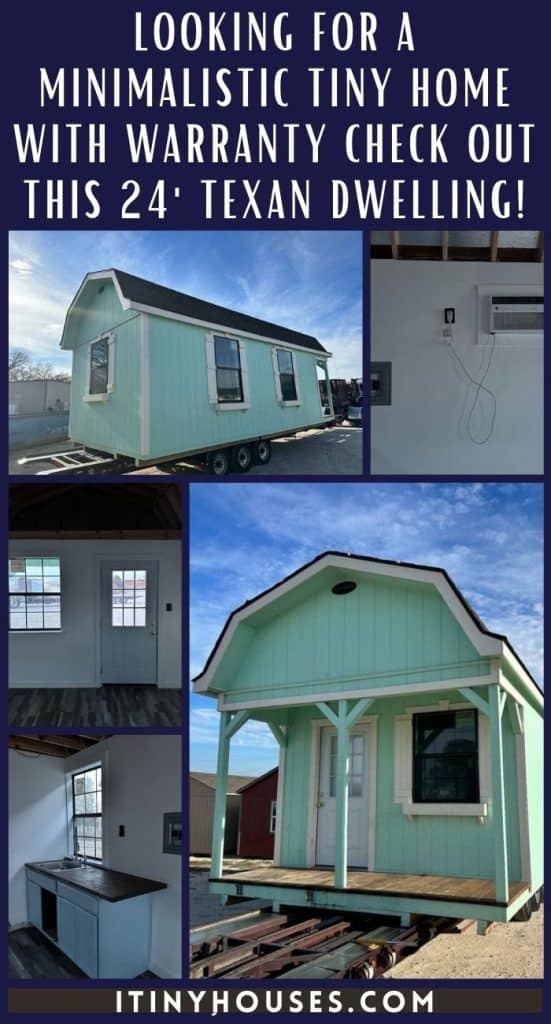 Looking for a Minimalistic Tiny Home With Warranty Check Out This 24' Texan Dwelling! PIN (1)