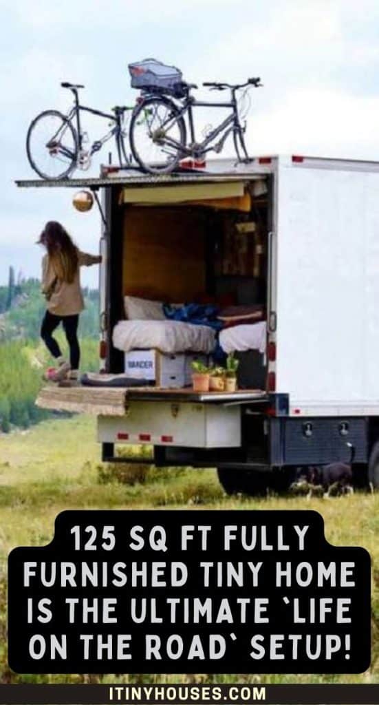 125 Sq Ft Fully Furnished Tiny Home Is the Ultimate 'life on the Road' Setup! PIN (2)