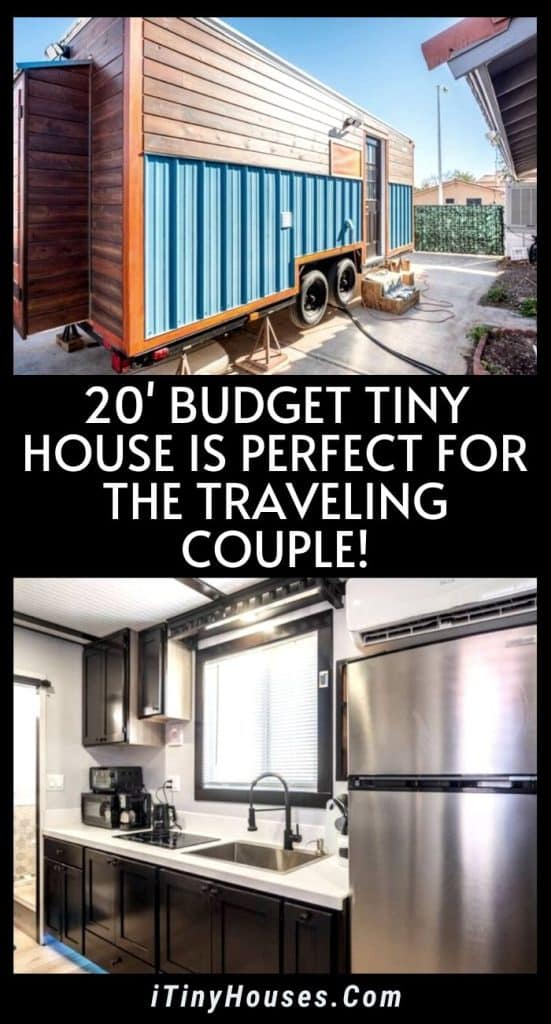 20' Budget Tiny House Is Perfect for the Traveling Couple! PIN (1)