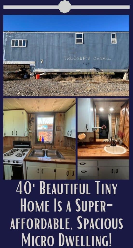 40' Beautiful Tiny Home Is a Super-affordable, Spacious Micro Dwelling! PIN (2)