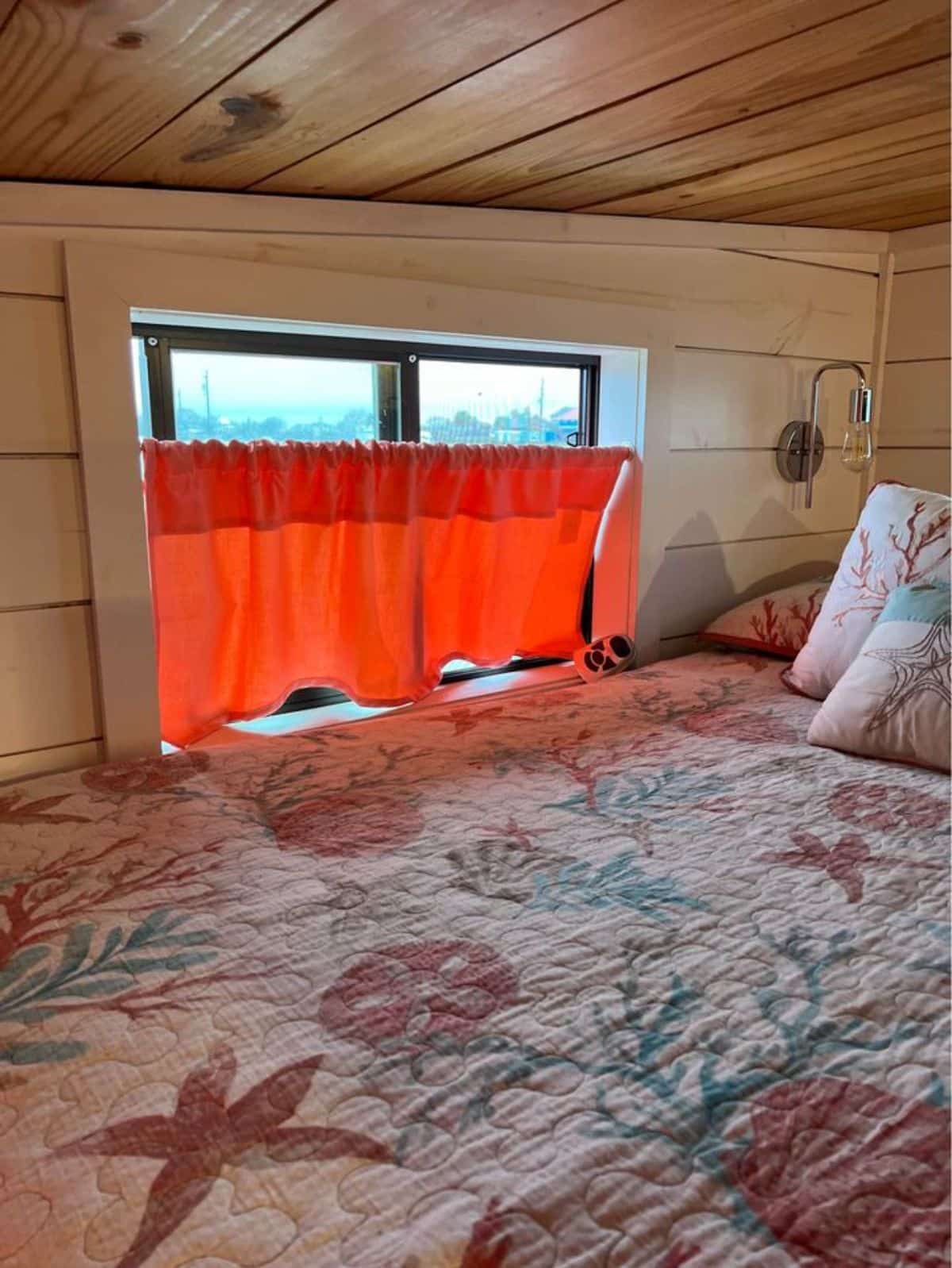huge loft bedroom has a comfortable memory foam mattress