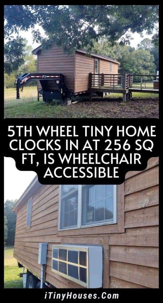 5th Wheel Tiny Home Clocks in at 256 Sq Ft, Is Wheelchair Accessible PIN (1)