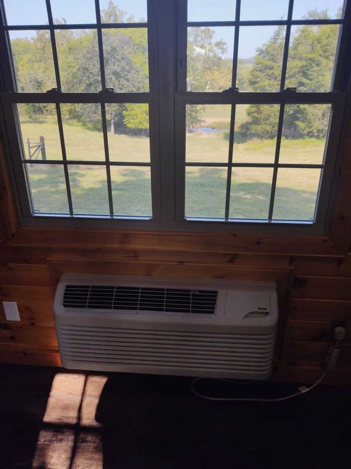 air condition unit installed at the house