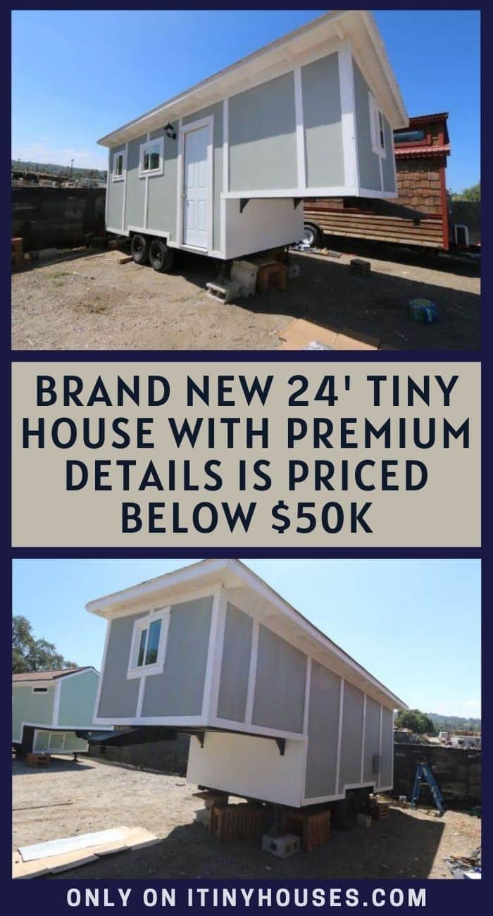 Brand New 24' Tiny House With Premium Features Is Priced Below $50k ...