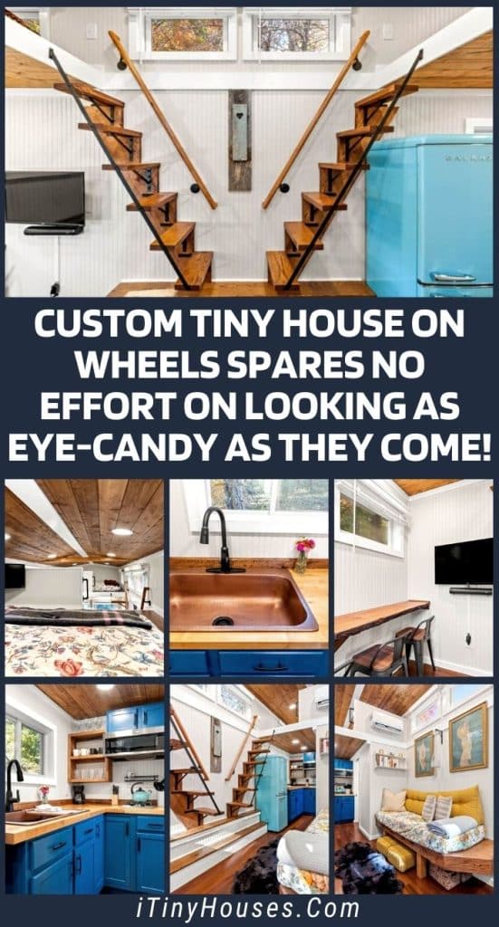 Custom Tiny House on Wheels Spares No Effort on Looking As Eye-candy As They Come! PIN (1)