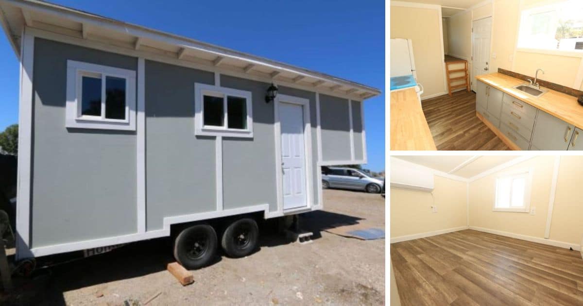 Brand New 24' Tiny House With Premium Features Is Priced Below $50k ...