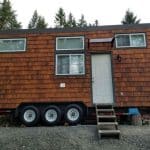 Featured Img of 24' Tiny Home in British Columbia Flaunts Raised Living Area