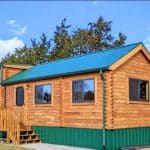 Featured Img of Gorgeous 2 Bedroom Tiny Cabin on Wheels is Turnkey Ready
