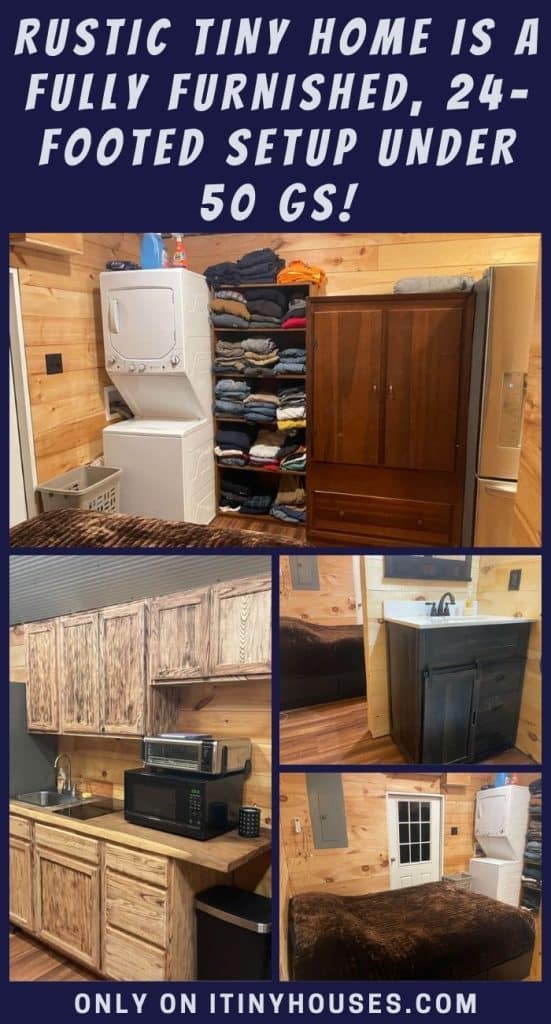 Rustic Tiny Home Is A Fully Furnished, 24-Footed Setup Under 50 GS! PIN (2)