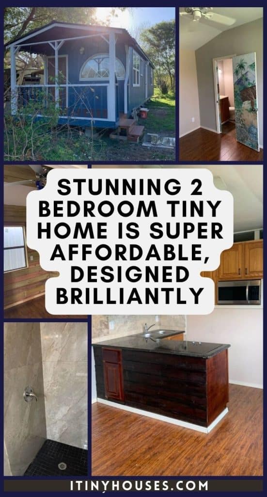 Stunning 2 Bedroom Tiny Home is Super Affordable, Designed Brilliantly PIN (3)