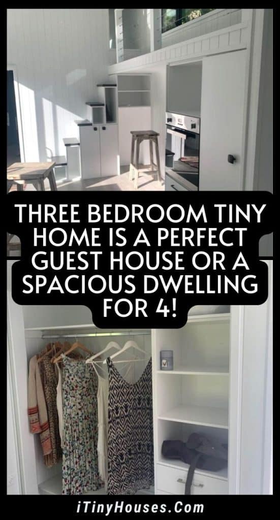 Three Bedroom Tiny Home Is a Perfect Guest House or a Spacious Dwelling for 4! PIN (1)