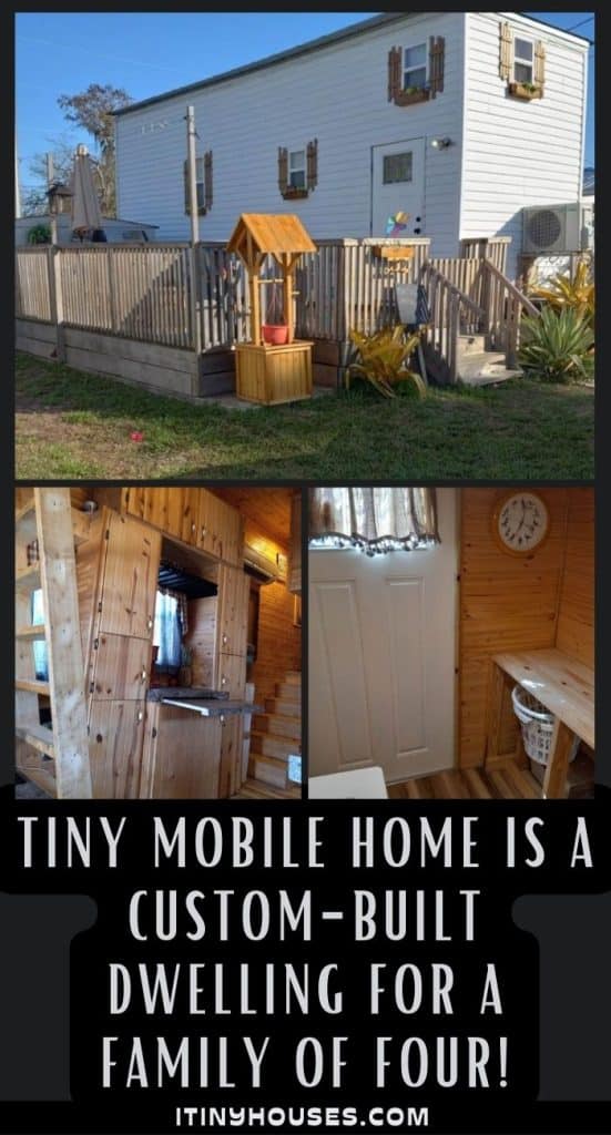 Tiny Mobile Home Is a Custom-built Dwelling for a Family of Four! PIN (1)