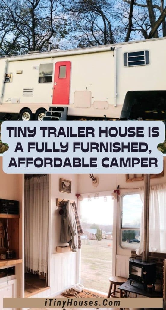 Tiny Trailer House Is a Fully Furnished, Affordable Camper PIN (1)