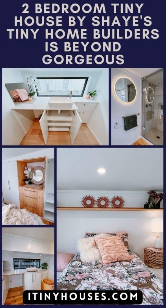2 Bedroom Tiny House by Shaye's Tiny Home Builders is Beyond Gorgeous PIN (1)