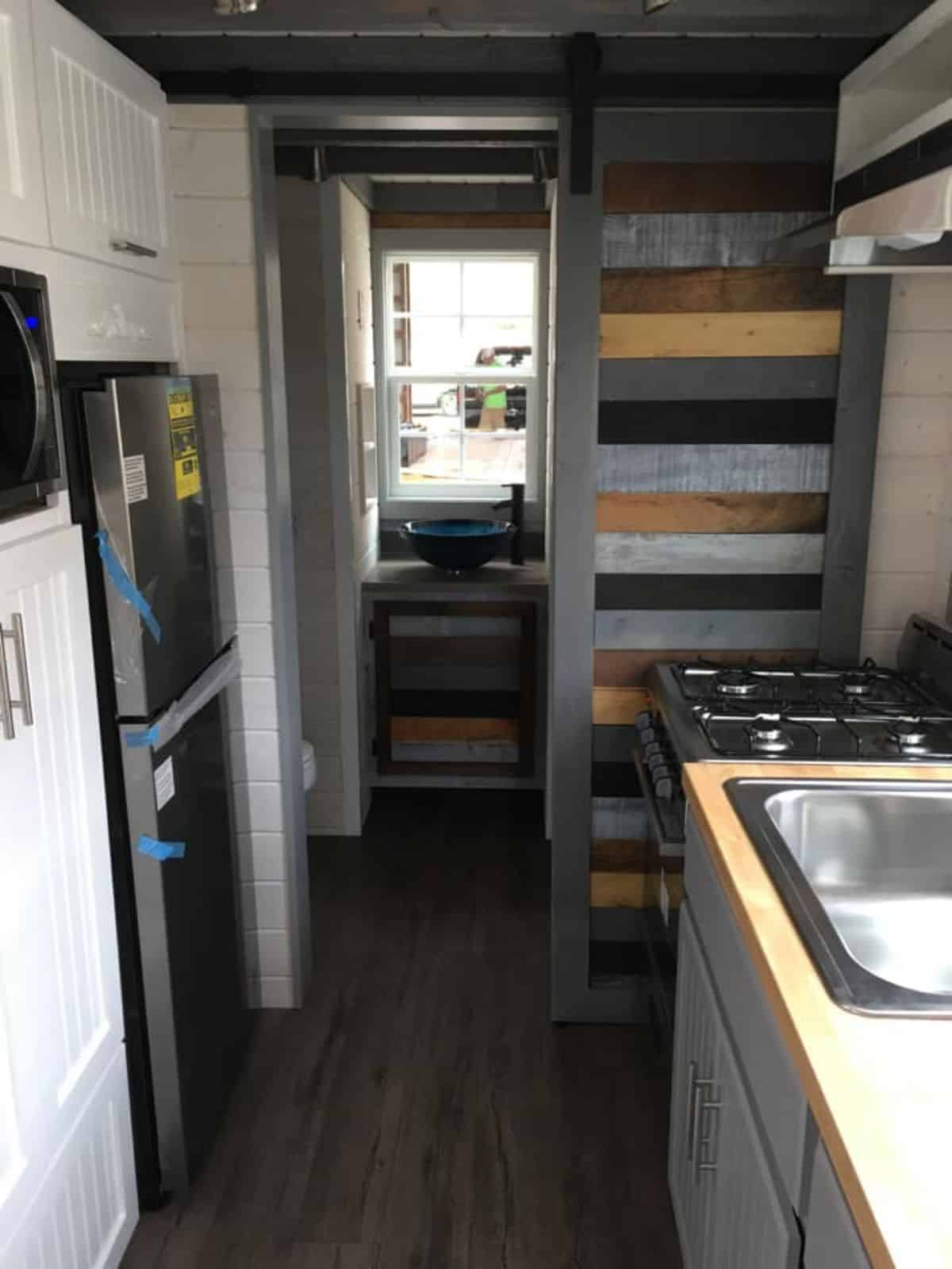 double galley kitchen cabinets