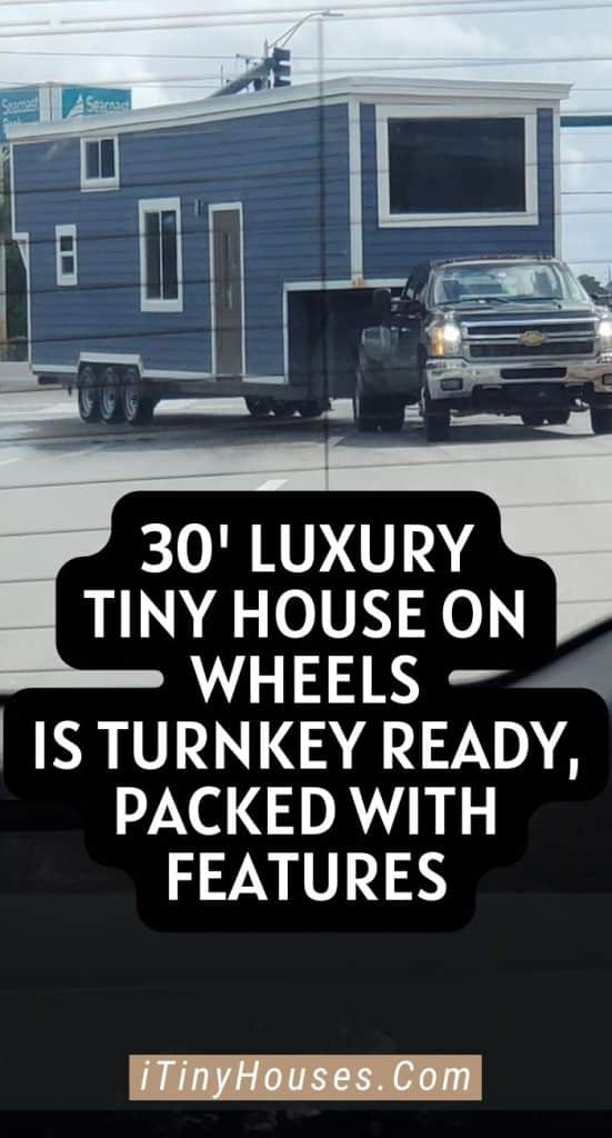 30' Luxury Tiny House on Wheels is Turnkey Ready, Packed with Features PIN (2)