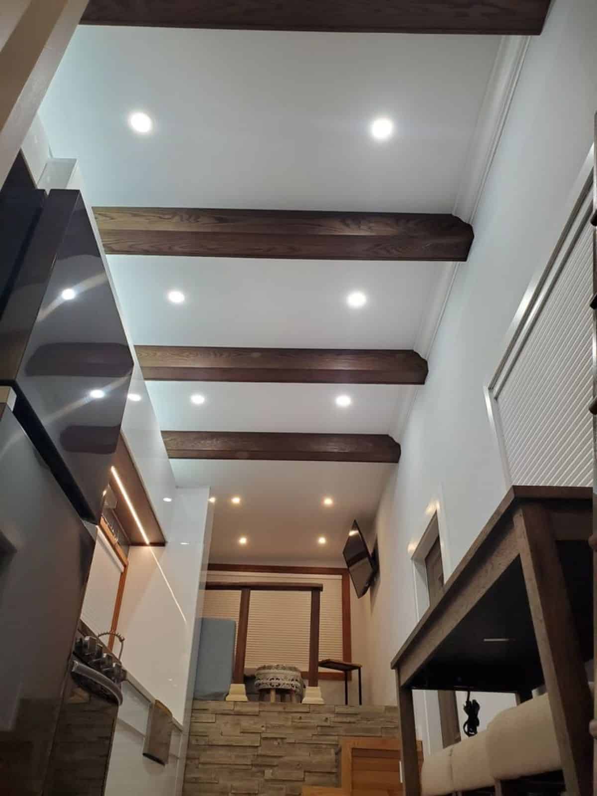 LED lights installed all over the house