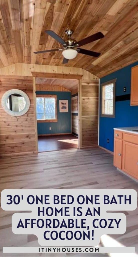 30' One Bed One Bath Home Is an Affordable, Cozy Cocoon! PIN (3)