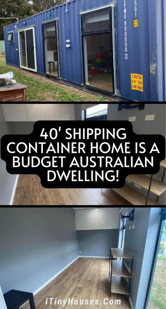 40' Shipping Container Home Is a Budget Australian Dwelling! PIN (2)