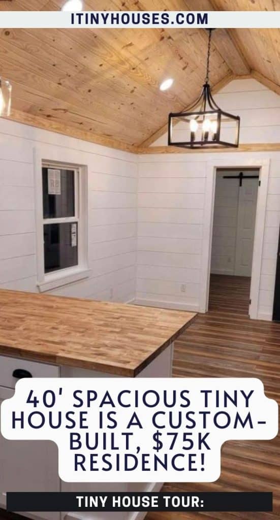 40' Spacious Tiny House Is a Custom-built, $75K Residence! PIN (3)