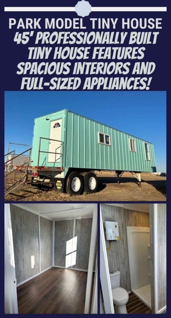 45' Professionally Built Tiny House Features Spacious Interiors and Full-Sized Appliances! PIN (3)
