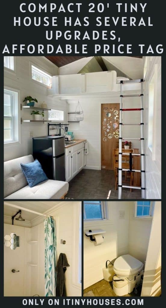 Compact 20' Tiny House Has Several Upgrades, Affordable Price Tag PIN (1)