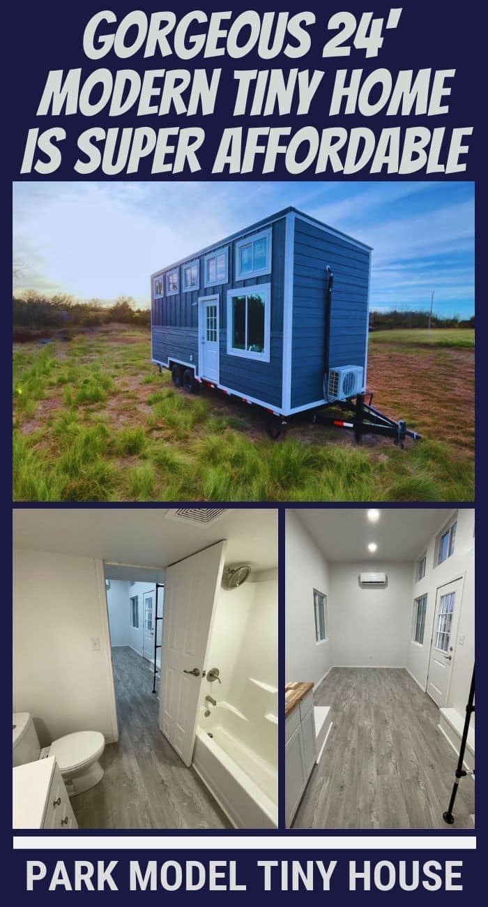 Gorgeous 24' Modern Tiny Home Is Super Affordable - Tiny Houses