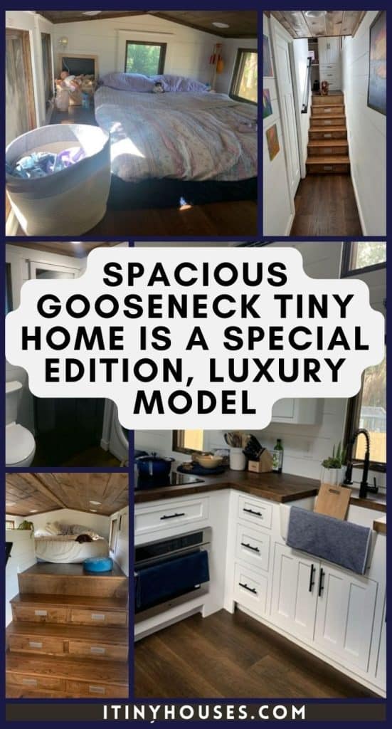 Spacious Gooseneck Tiny Home Is A Special Edition, Luxury Model PIN (3)