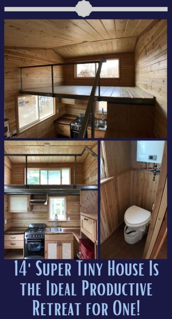 14' Super Tiny House Is the Ideal Productive Retreat for One! PIN (2)