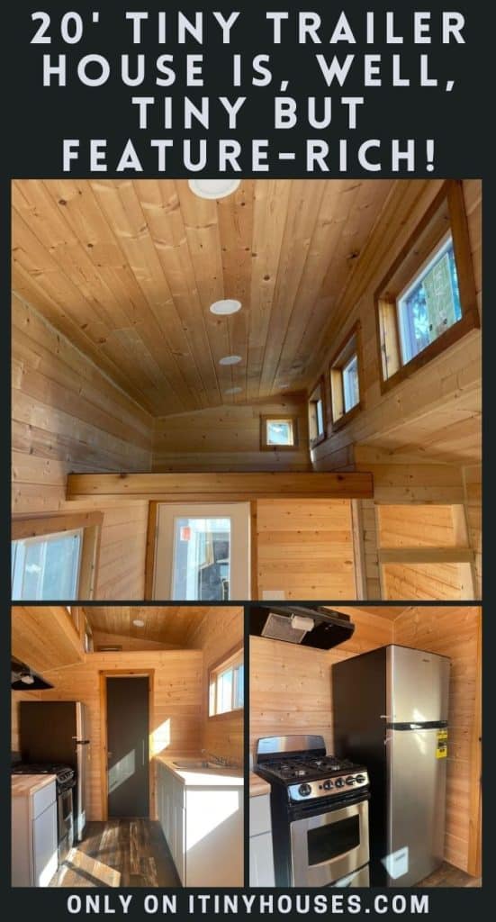 20' Tiny Trailer House Is, Well, Tiny but Feature-rich! PIN (1)