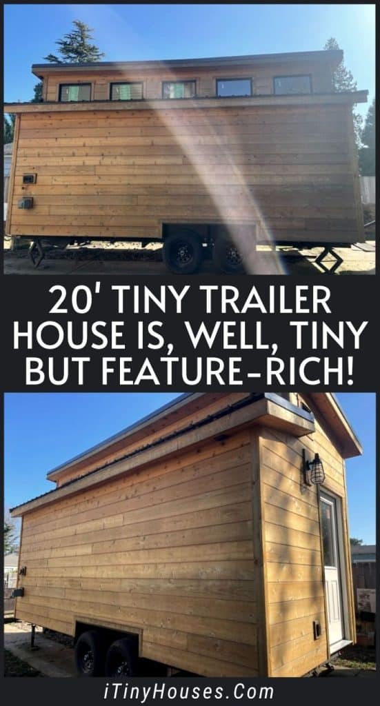 20' Tiny Trailer House Is, Well, Tiny but Feature-rich! PIN (3)
