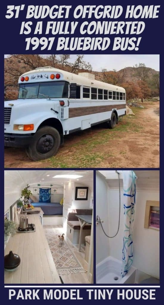 31' Budget Offgrid Home Is a Fully Converted 1997 Bluebird Bus! PIN (3)