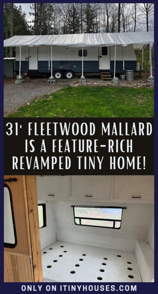 31' Fleetwood Mallard Is a Feature-rich Revamped Tiny Home! PIN (1)