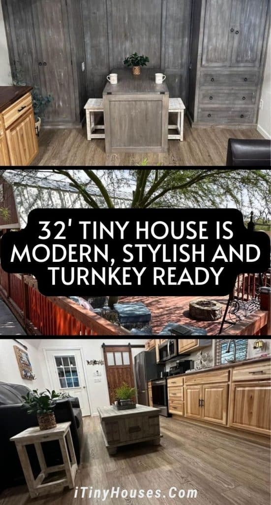 32' Tiny House is Modern, Stylish and Turnkey Ready PIN (1)