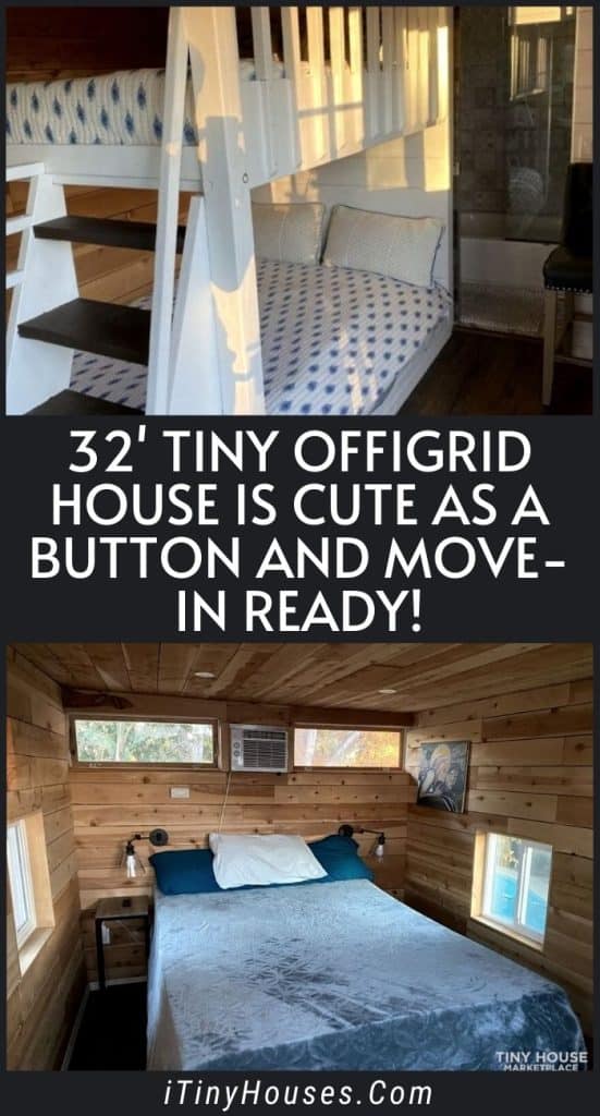 32' Tiny Offgrid House Is Cute As a Button And Move-in Ready! PIN (3)