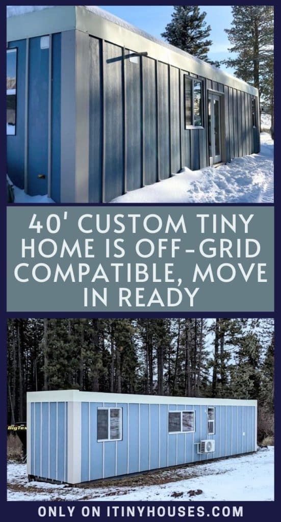 40' Custom Tiny Home is Off-Grid Compatible, Move in Ready PIN (1)