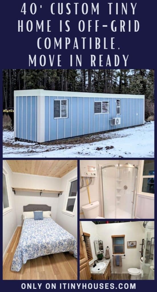 40' Custom Tiny Home is Off-Grid Compatible, Move in Ready PIN (2)