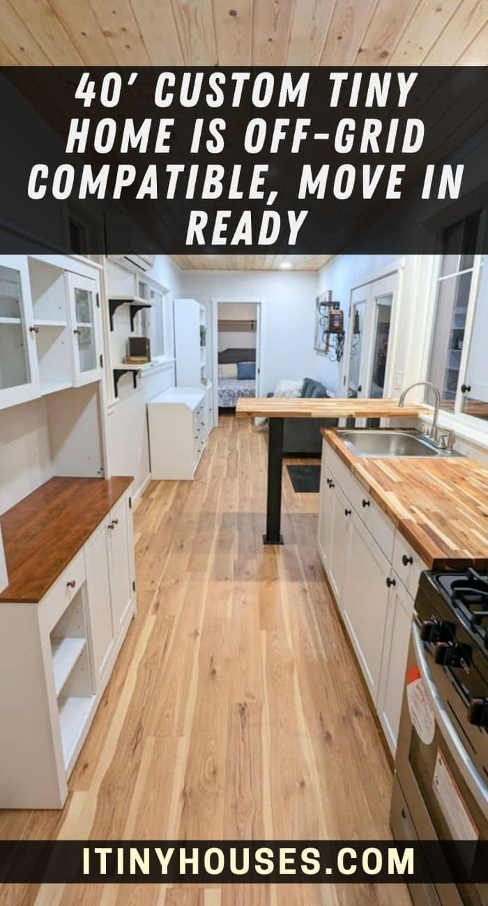 Photo inspiration: Move In Ready Off Grid Inland Reference: 40 Custom Tiny Home Is Off Grid Compatible Move In