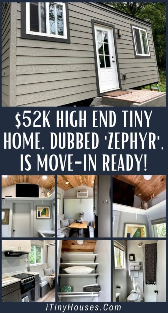 $52K High End Tiny Home, Dubbed 'Zephyr', Is Move-in Ready! PIN (1)